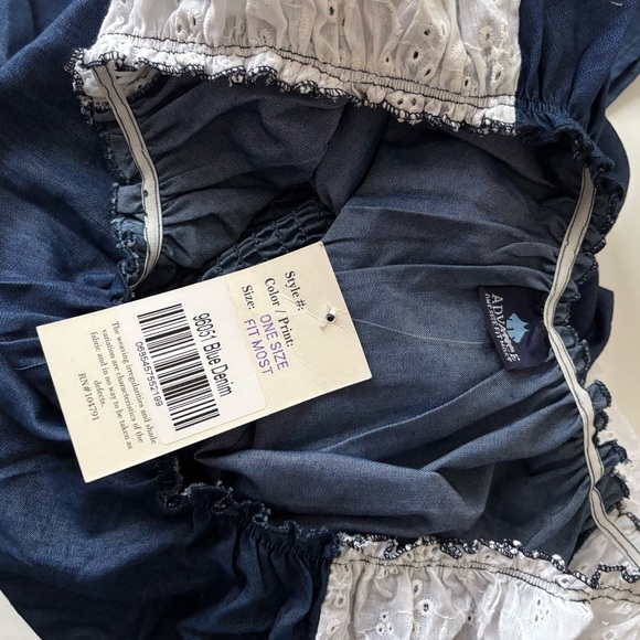 Chambray & Eyelet Dress - Picture 4 of 5